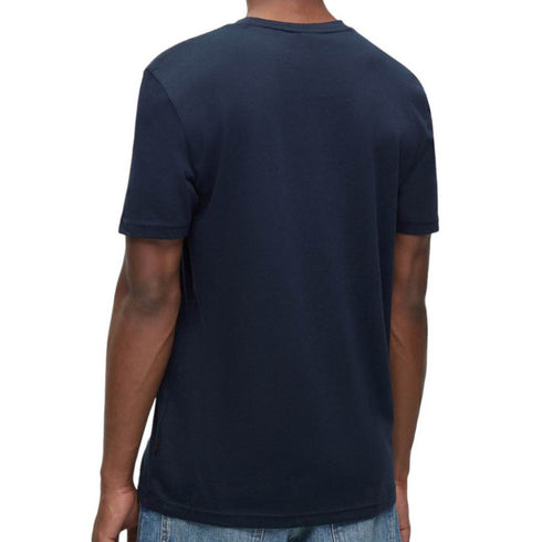 CAMISETA AZUL OSCURA TEE ENTER BOSS